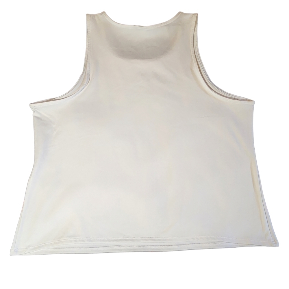 90 DEGREE By Reflex 2 pk Tie Dye Camo Lavender & White Tank Tops Size L - Picture 5 of 8